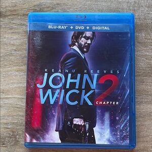 John Wick Chapter 2 Blu-ray DVD Digital
